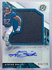 2024 Topps Resurgence RPA-AS Ainias Smith RC Jumbo Patch Auto #d /125