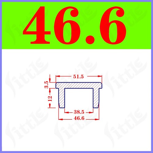 Rubber Square Plugs Black Silicone End Caps Bungs 9.6mm-50.6mm Soft Seal Stopper - Picture 38 of 40