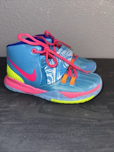 Nike Jugend Kyrie Irving 6 Pool Baltic Blue Schuhe Sneaker CZ4693-409 Größe 13,5C