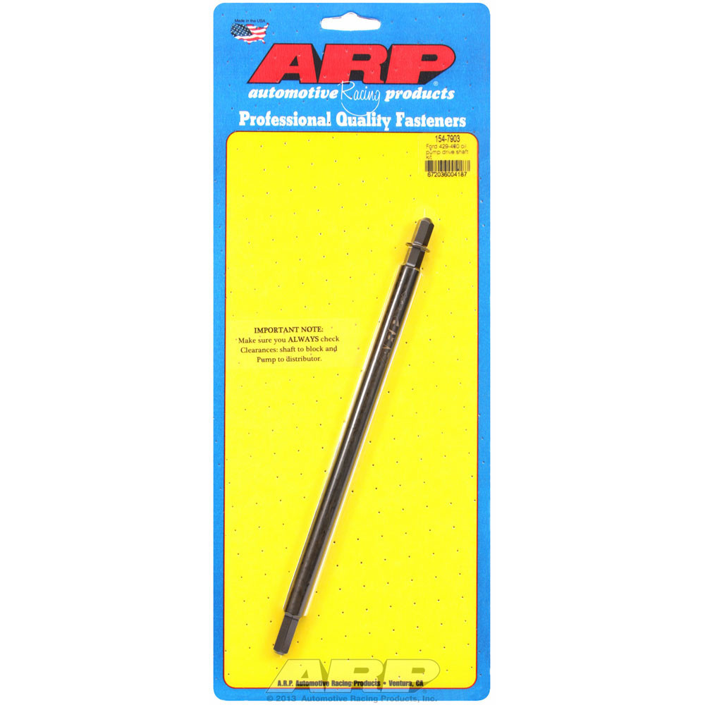 ARP BBF Oil Pump Driveshaft ARP BBF Oil Pump Driveshaft