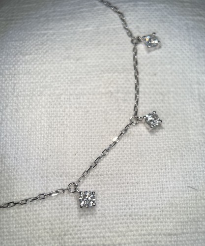Lab Grown Diamond Bracelet, 1.04ct 9ct White Gold Fringe Set, RRP £595.00 - Picture 6 of 8