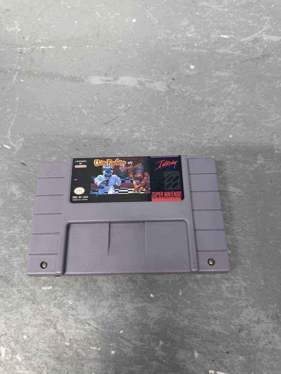 SNES Clay Fighter 海外 スーパーファミコン Clay Fighter Nintendo SNES Video Games for sale | eBay