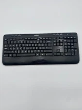 Logitech K520 wireless keyboard Tested Working
