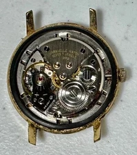 Caravelle Wind Up Watch IIDPD Seven Jewels Not Working Sold as Parts