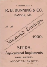 agriculture, seed catalog, R.B. Dunning & Co., Maine, farming, ranching