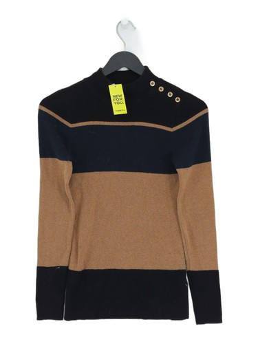 Next Women's Jumper UK 8 Multi Cotton with Nylon, Viscose Pullover - Afbeelding 1 van 6