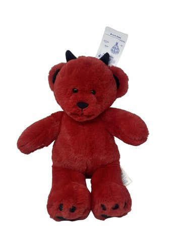 Build A Bear Red Hot Hugs Valentine's Day Teddy Bear 16" BAB Devil Very Soft - Picture 6 of 9
