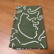 Kanoaru Hand Tenugui Cat Hand Toweling Used