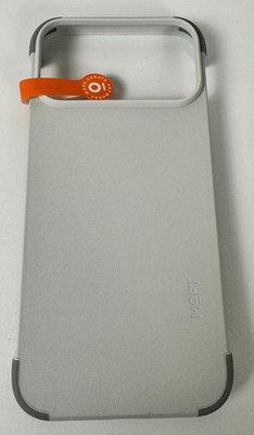 MOFT MOVAS Frame Case iPhone 17 Pro Max Misty Cove Cement Vegan Leather New
