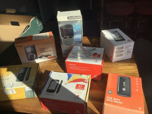 Collection Of 7 Used Mobile Phones In Boxes - Photo 16 sur 22