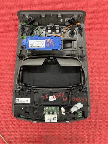 17-22 F250 F350 XL GRAY OVERHEAD CONSOLE # OHC47 - Picture 9 of 11