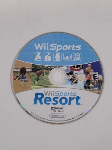 New ListingWii Sports and Wii Sports Resort 2 in 1 Combo Disc - Disc Only