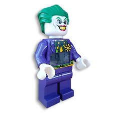 LEGO -  DC Super Heroes Joker - Uhr Wecker Figur - 24cm - 9007309 - SEHR SELTEN