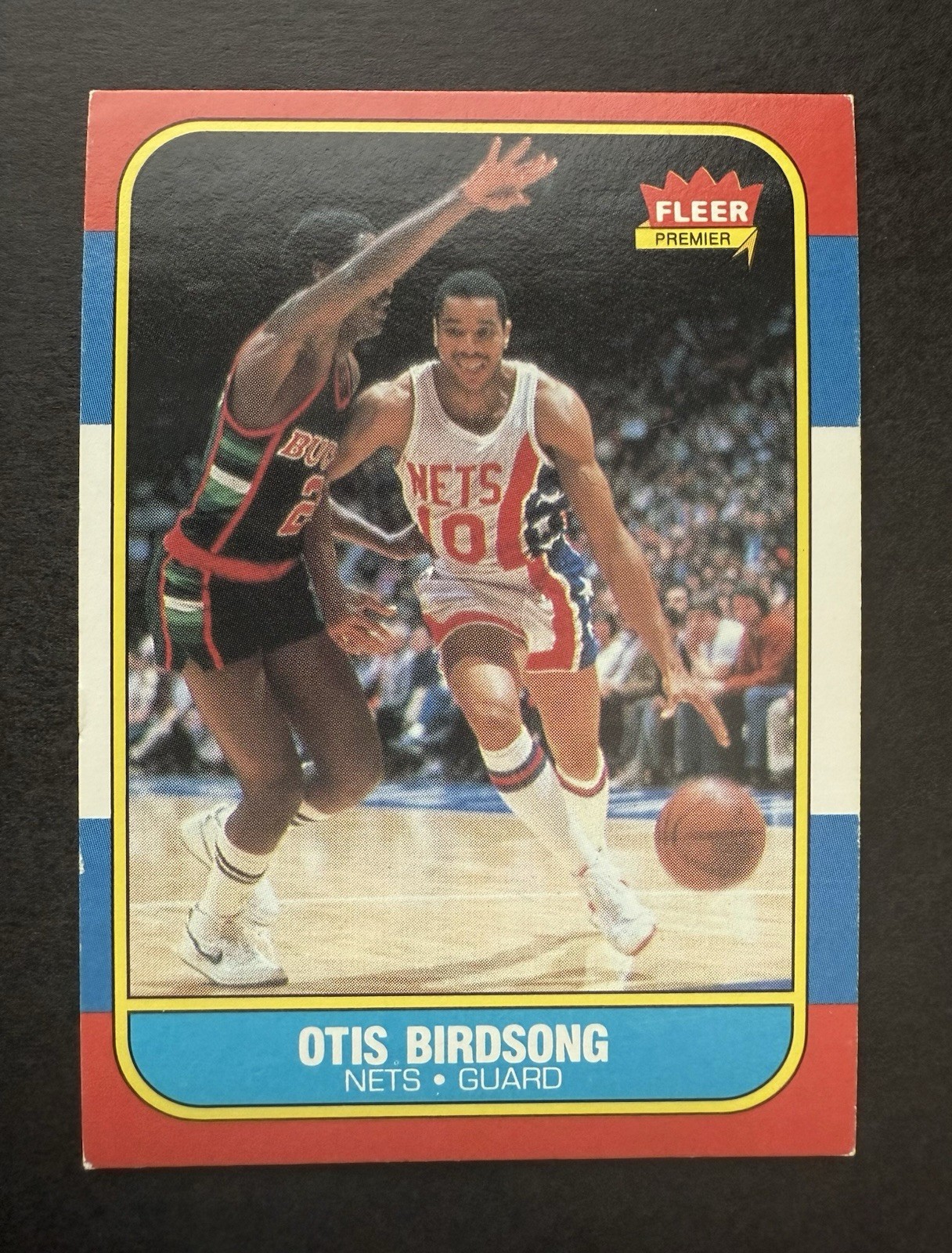 1986-87 Fleer Basketball #10 Otis Birdsong - New Jersey Nets
