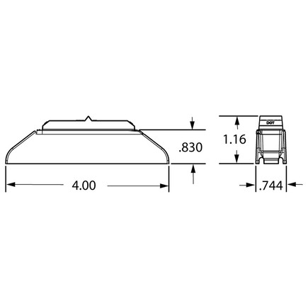 Truck Lite 35375Y3 35 Series Marker Clearance Light Led, Fit 'N Forget M/C - Bild 4 von 7