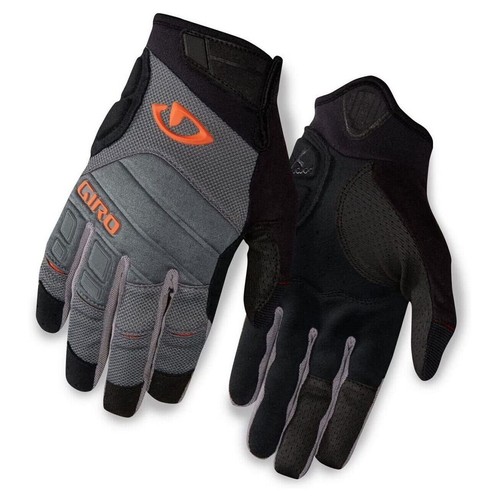 Giro Xen Cycling Gloves with Touchscreen Technology - Titanium/Flame Orange, S - Picture 1 of 1