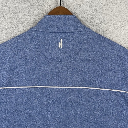 Sudadera Johnnie O 1/4 Cremallera Para Hombres XXL Azul Monstruo Golf Pullover Rendimiento - Imagen 8 de 11