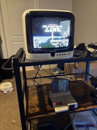 Zelda II: The Adventure of Link (Nintendo 1988) Cartucho Gris - Imagen 4 de 4