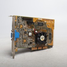 RARE ASUS AGP-V3800 MAGIC 16MB RIVA TNT2 AGP VGA CARD VGA SVIDEO RCA