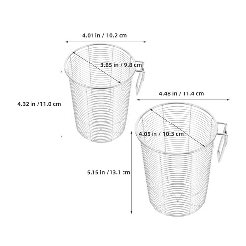  2 Stück Spülmaschinenkorb für Kleinteile Essstäbchenhalter Aufbewahrung Küchenlöffel - Bild 2 von 12