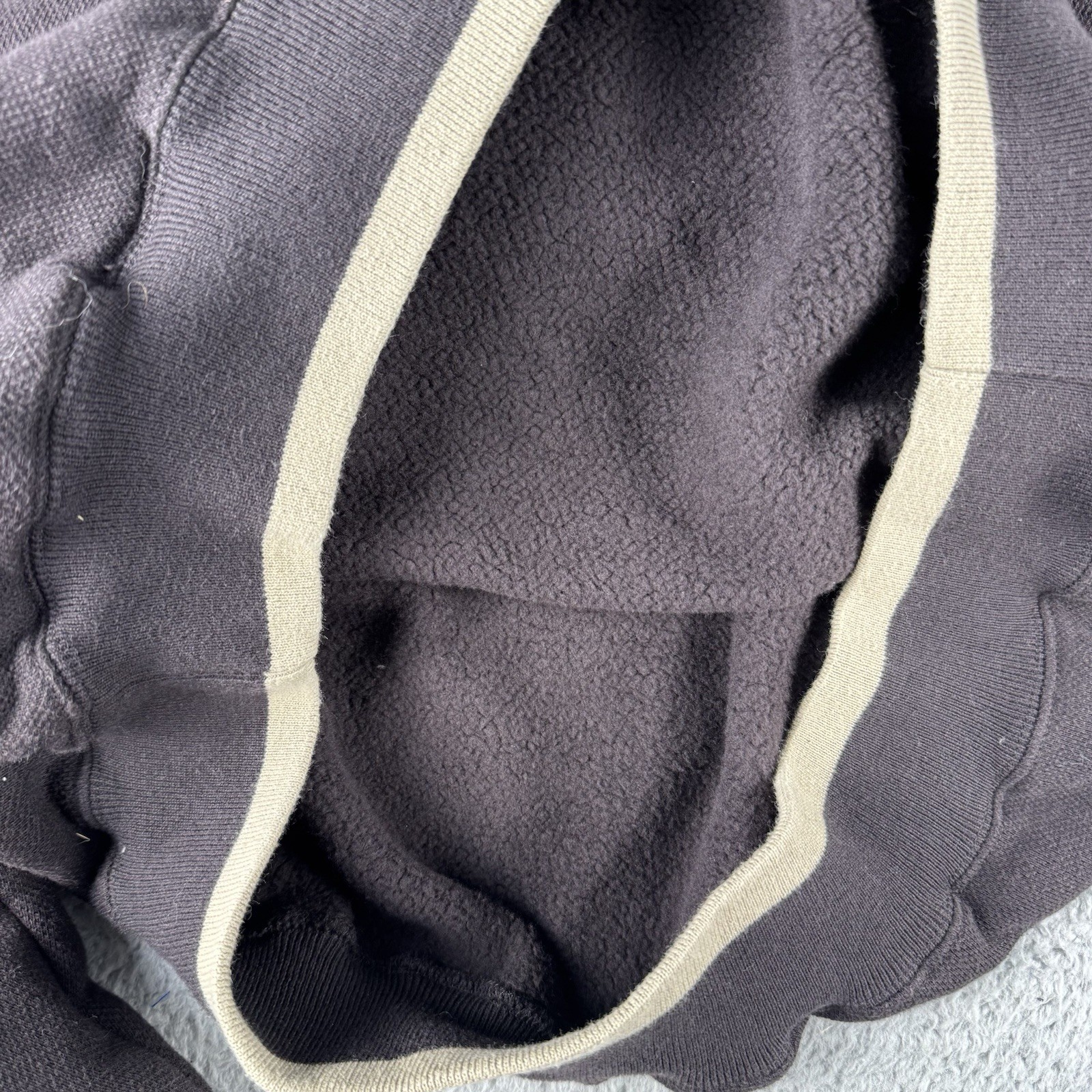 UPS Straight Down Pullover Mens Medium Brown 1/4 … - image 8