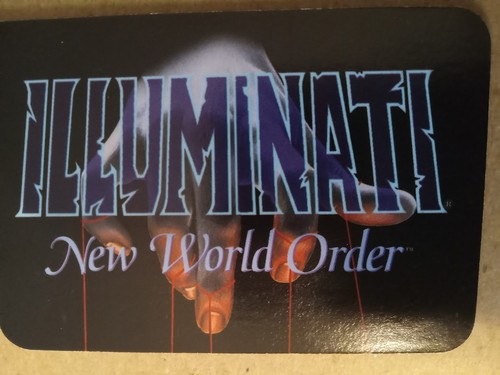 Illuminati playing card (1) "Quarantine" Disaster Epidemic LIMITED - Picture 2 of 2