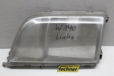Scheinwerfer links Glas Mercedes Benz S Klasse W140