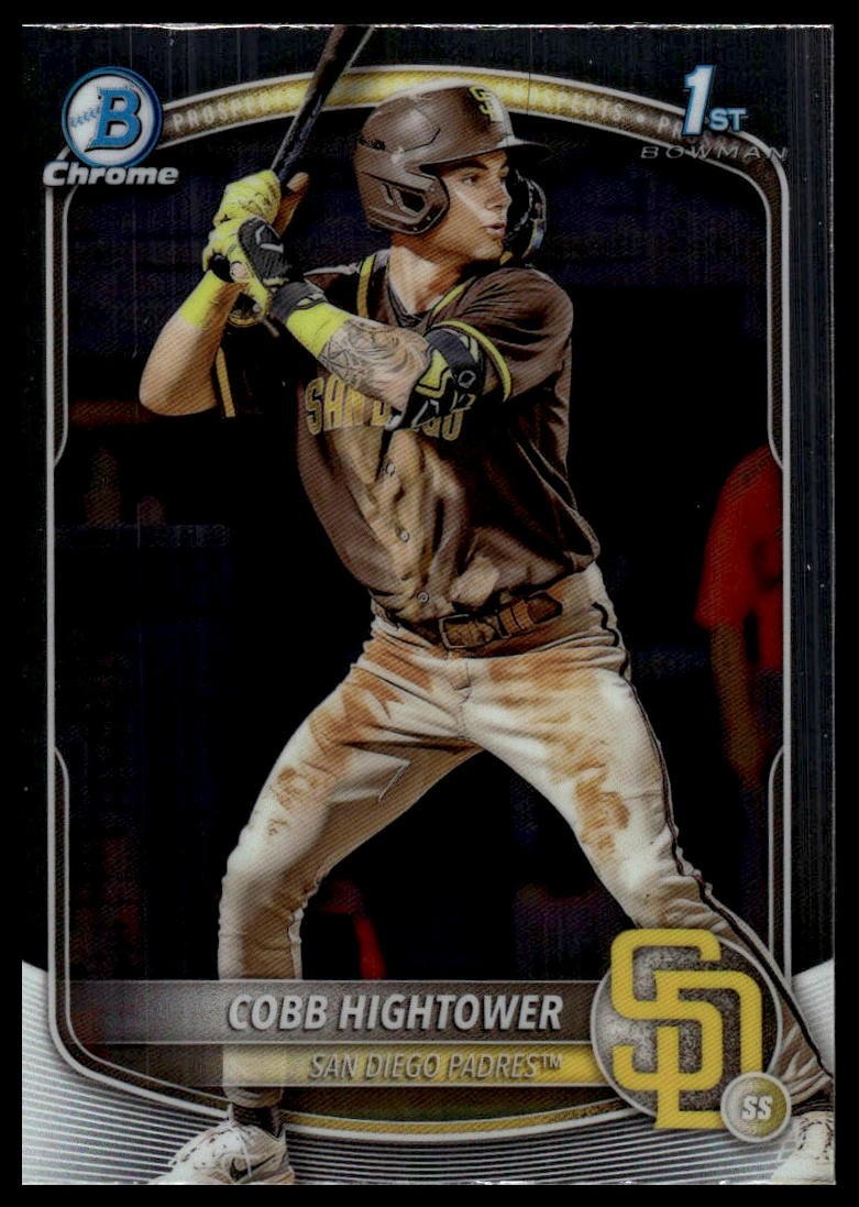 2025 Bowman Cobb Hightower #BCP-104 Chrome Prospects