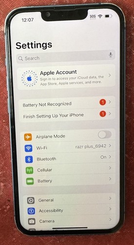 Apple iPhone 13 - 128GB - Blue (AT&T) - Zdjęcie 2 z 8