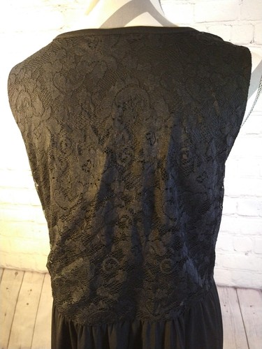NWT women's TORRID black keyhole lace babydoll tank top - SIZE 4X / msrp $45.50 - Picture 7 of 12