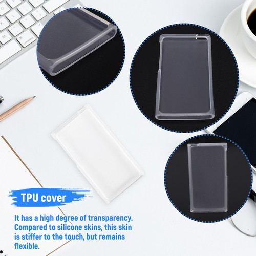 TPU Rubber Skin Case compatible with 7th Generation, Frost Clear White U9Y8 - Picture 3 of 7