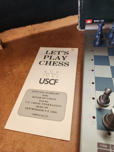 Vintage SciSys Kasparov Mk12 Schachcomputer komplett getestet & funktionsfähig - Bild 4 von 14