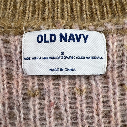 Cárdigan Suéter Para Mujer Antiguo Azul Marino Rosa Fair Isle Botón Pequeño Gris Tostado Rosa - Imagen 8 de 17