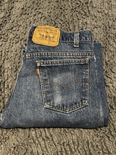 Levi's 517 Men's Jeans Vintage 90s, Size 34x34, Orange Tab READ 