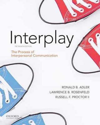 Adler: Interplay: The Process of - Paperback, by Adler Ronald B.; - Acceptable n