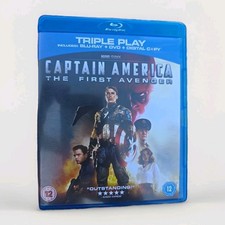 Captain America: The First Avenger Blu-ray and DVD Set 2 Disc Set