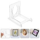  10 Pcs Bilderrahmen Aufsteller Prospektständer Transparentes Präsentationsregal