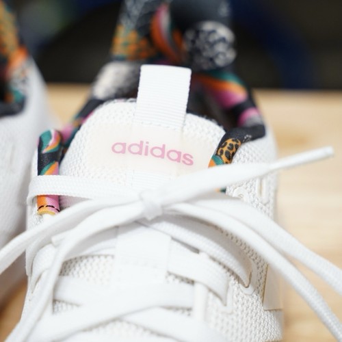 Adidas Damen-Laufschuhe Größe 8 weiß Zoe Saldana x PureMotion Blumenmuster - Bild 8 von 13