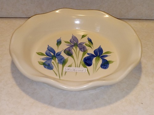 Emerson Creek Keramik handbemalt Iris Tortenplatte - Bild 4 von 11