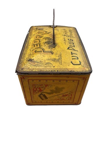 PEDRO CUT PLUG TABACO PARA FUMAR - WM. S. Kimball - Lata/Cubo Publicitario Lata - Imagen 2 de 7