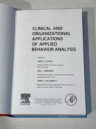 Clinical & Organizational Applications Of Applied Behavior Analysis - HC Roane - Picture 7 of 17