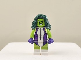 Lego Super Heroes - Marvel She-Hulk Minifigure sh0373 From Set 76078 2017 NEW