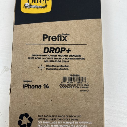 OtterBox iPhone 14 Prefix Series Case - Stardust (Clear/Glitter), - Picture 8 of 8