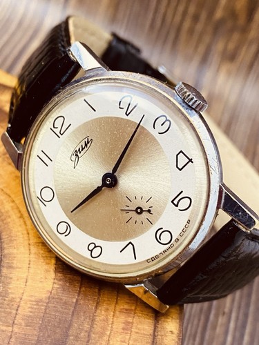 Watch ZIM Pobeda 2602 Original Dress Watch Washer Vintage Soviet USSR #8229 - Picture 7 of 22