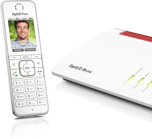 AVM FRITZ!Fon C6 DECT-Komforttelefon (hochwertiges Farbdisplay, HD-Telefonie, - Zdjęcie 3 z 3