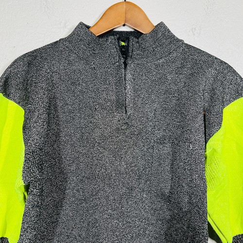 PIP Kut Gard ATA PreventWear Pullover Hi-Vis LS Belly Patch Maglia Pollice Posteriore - M - Foto 3 di 5