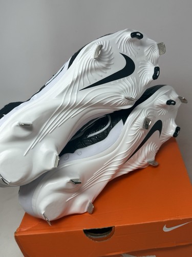 NUEVO Botines de béisbol Nike Alpha Huarache NXT negros blancos para hombre talla 8 DJ6517-001 - Imagen 6 de 7