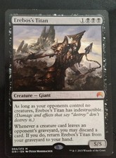 MTG Magic Origins ORI Erebos's Titan NM/M