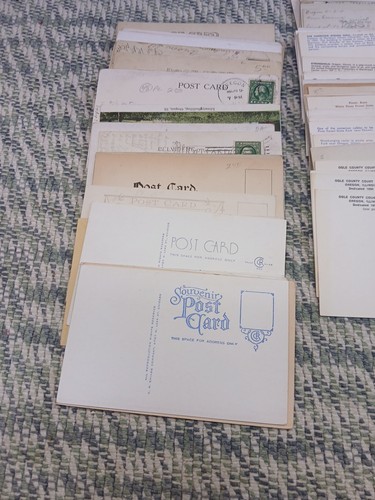 80- 1906-1970's Mixed Lot Postcards Post Card Oregon Illinois - Picture 23 of 24
