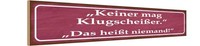 Holzschild 10X46 Cm Keiner Mag KlugscheißEr Spruch Zitat Deko Geschenk Holz Schi